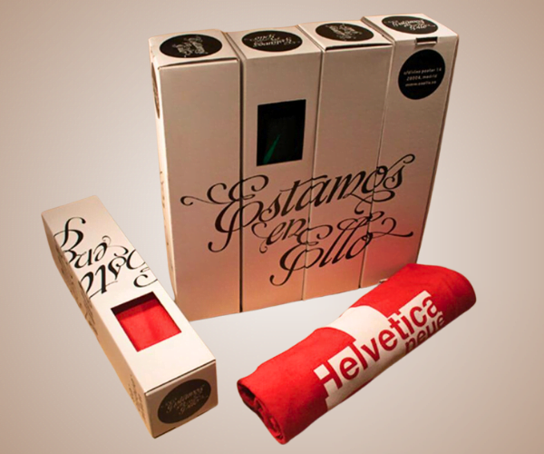 rolled t-shirt packaging