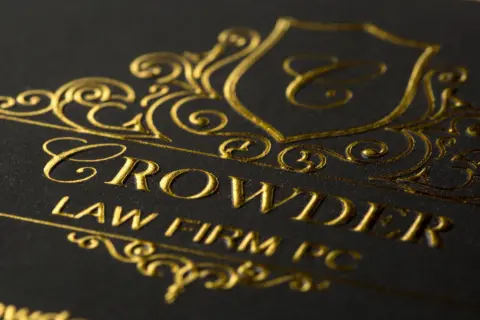 Gold Foiling Stamping