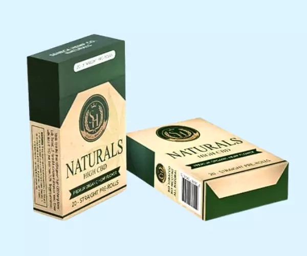 cardboard cigarette boxes