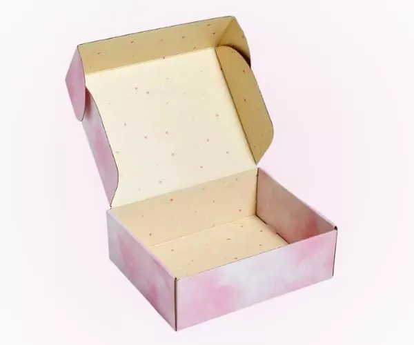 corrugated boxes white