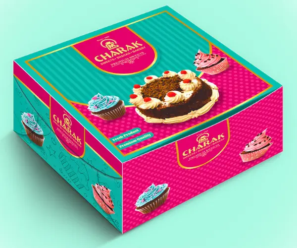 pink bakery boxes