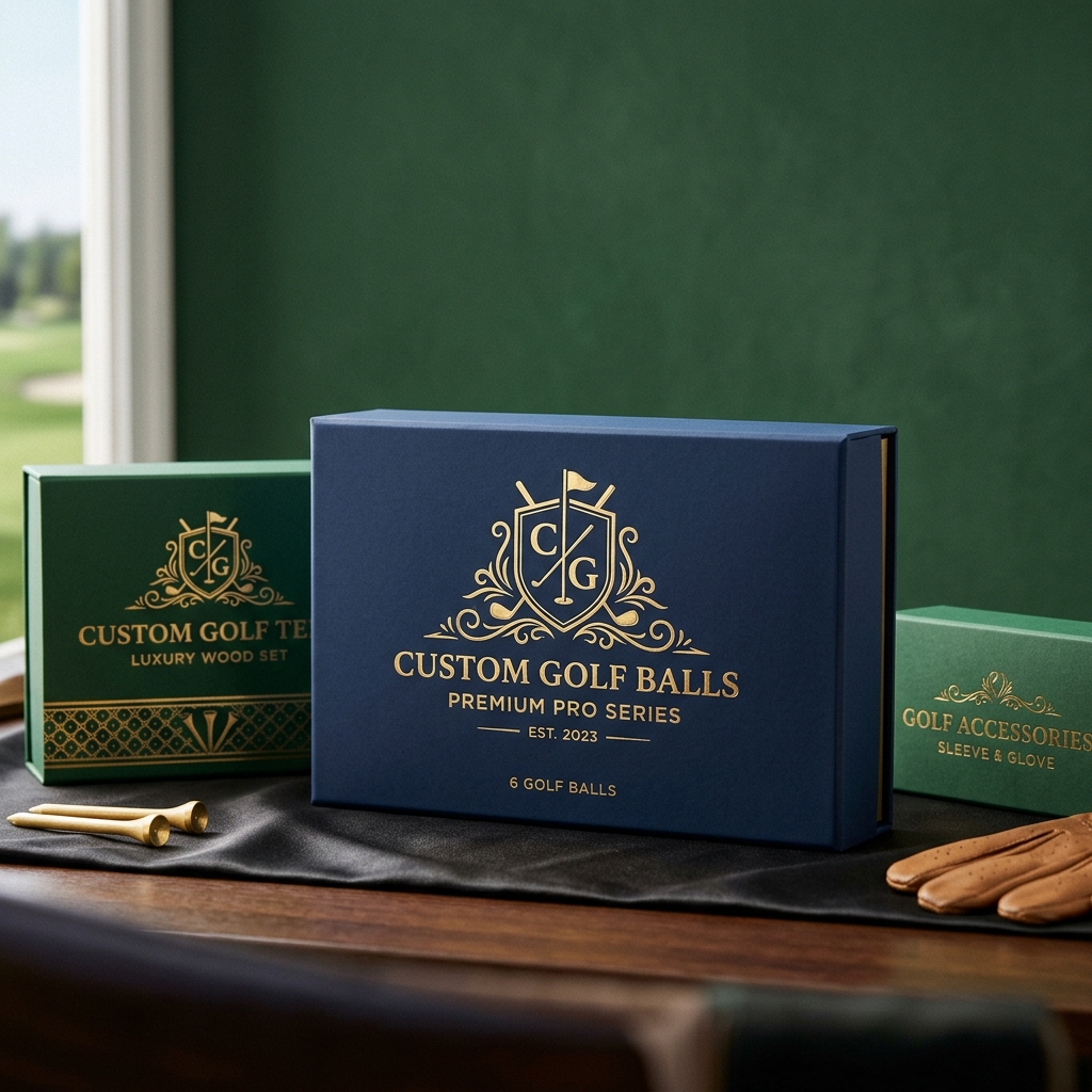 Custom Gold Foil Boxes Packaging