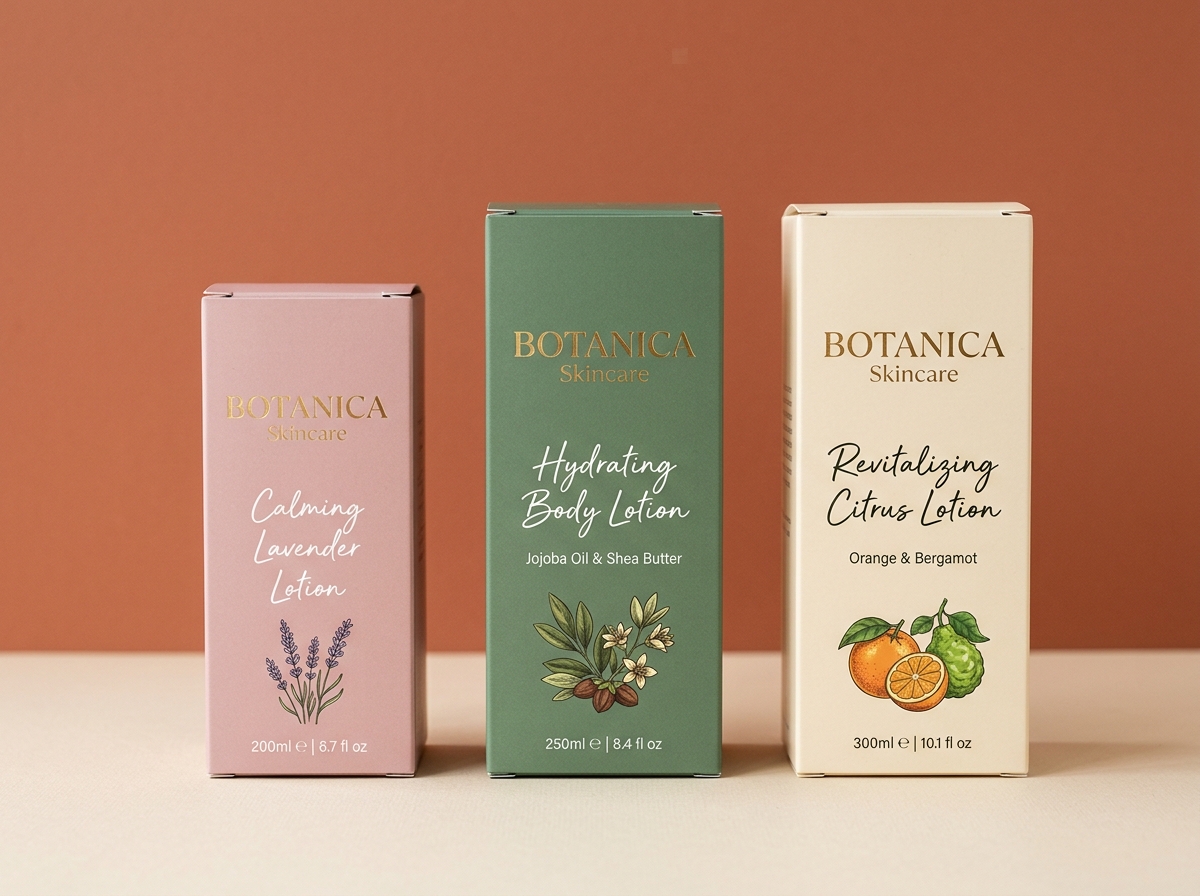 Lotion Boxes