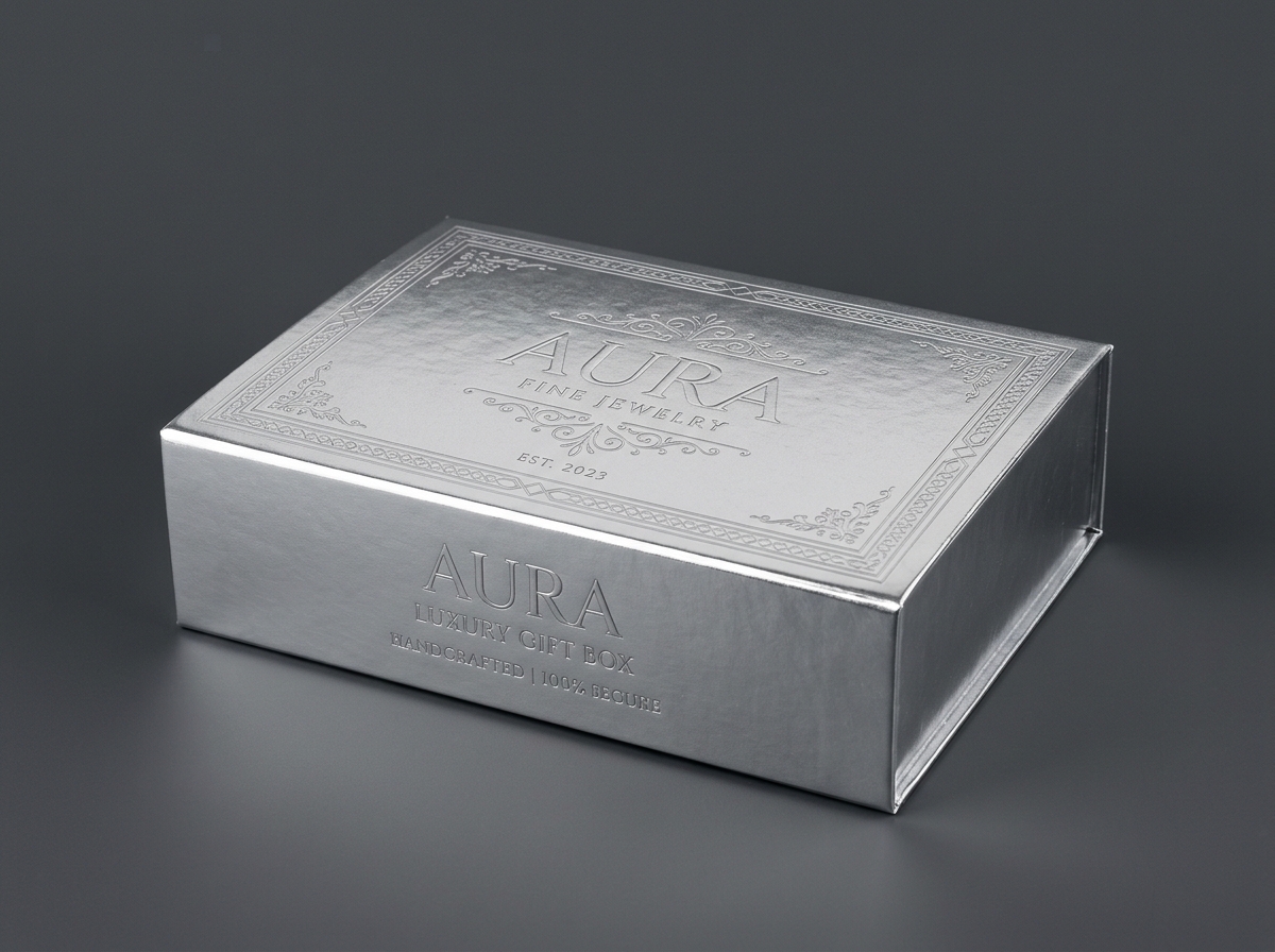 Silver Foil Boxes
