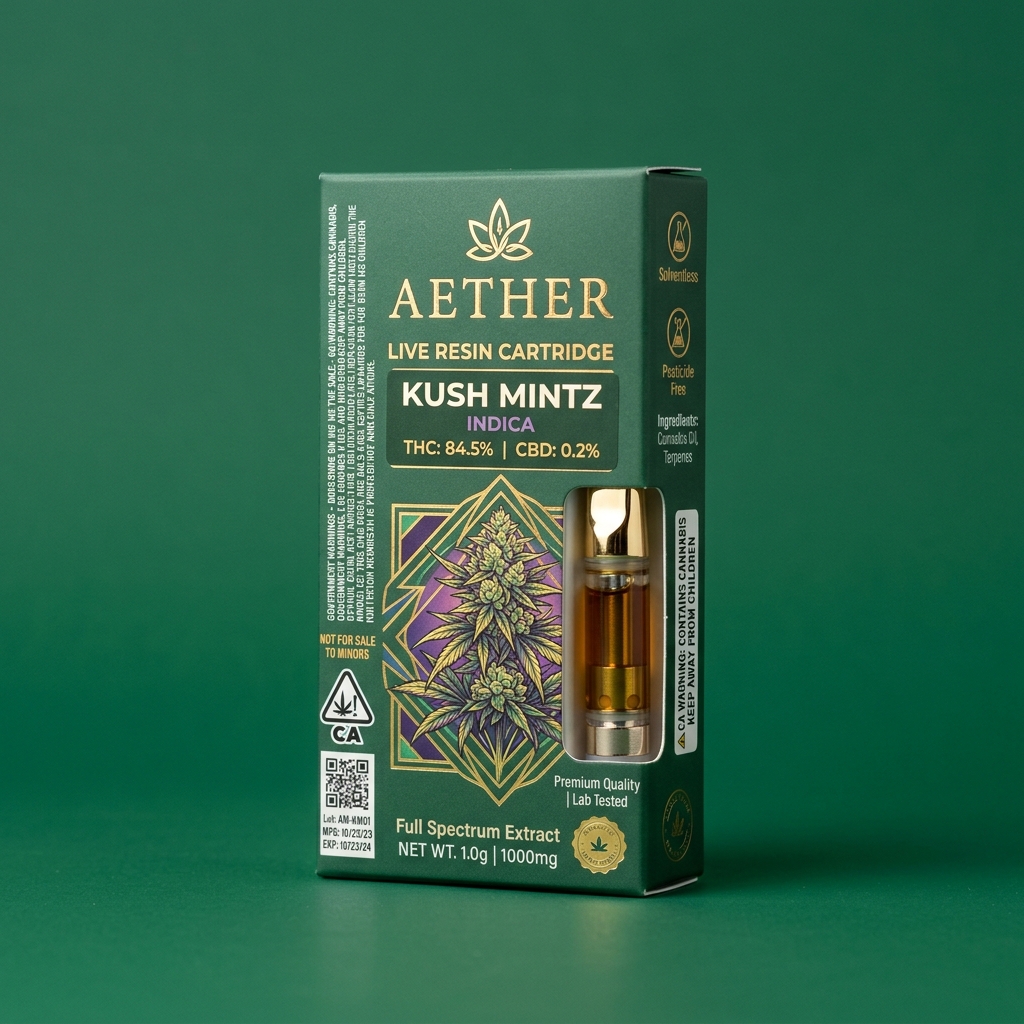 Vape Cartridge Boxes