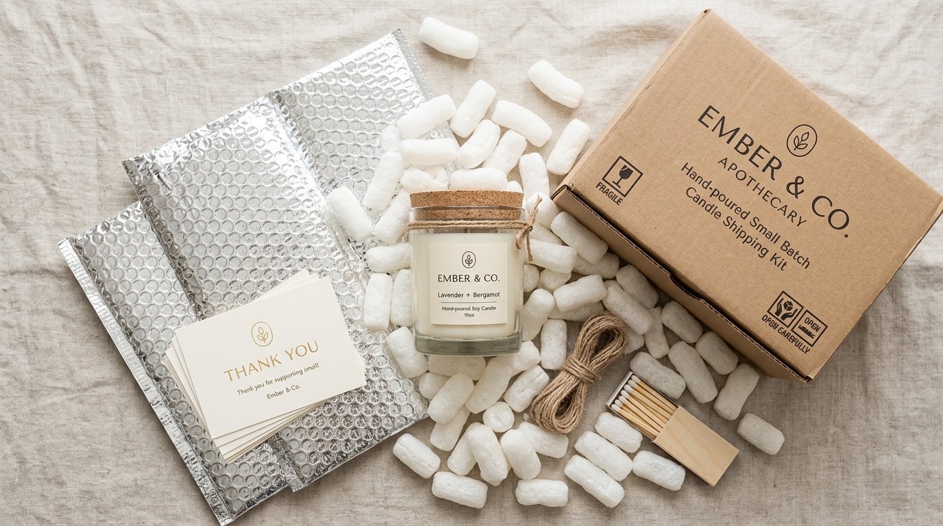 How to Ship Candles Safely Without Breakage or Melting