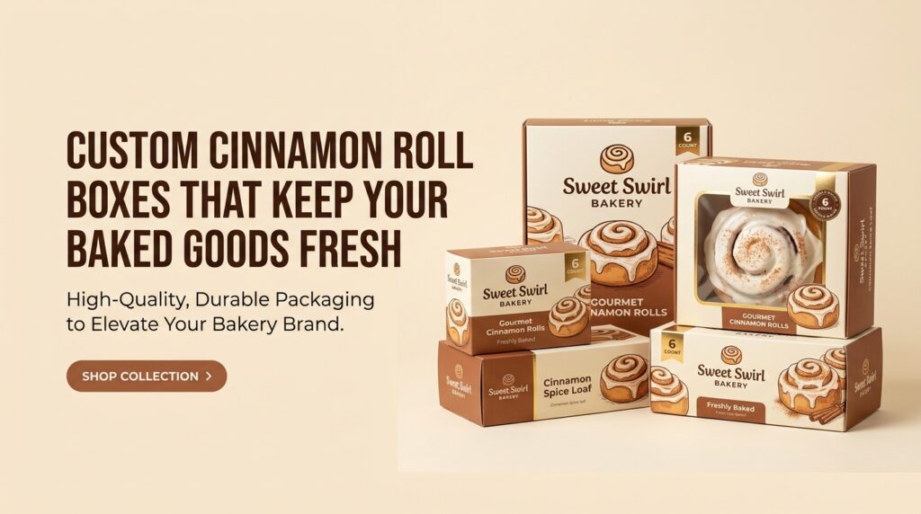 Custom Cinnamon Roll Boxes