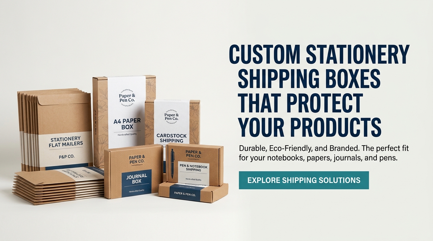 Custom Stationery Shipping Boxes That Protect Your Products