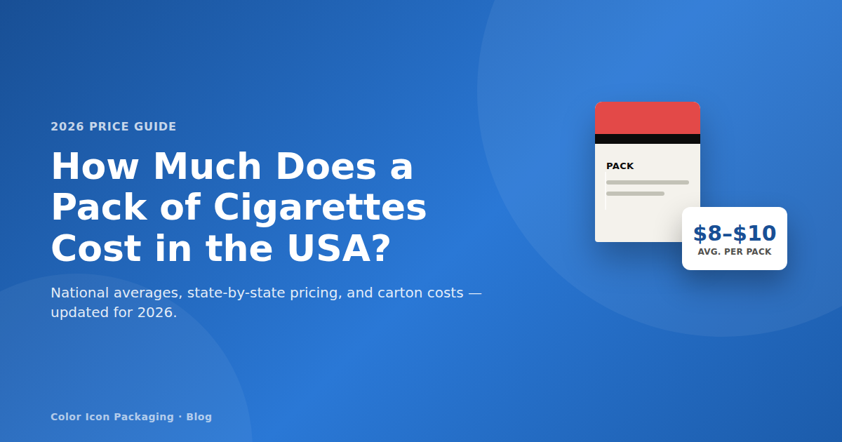 pack of a cigarette cost