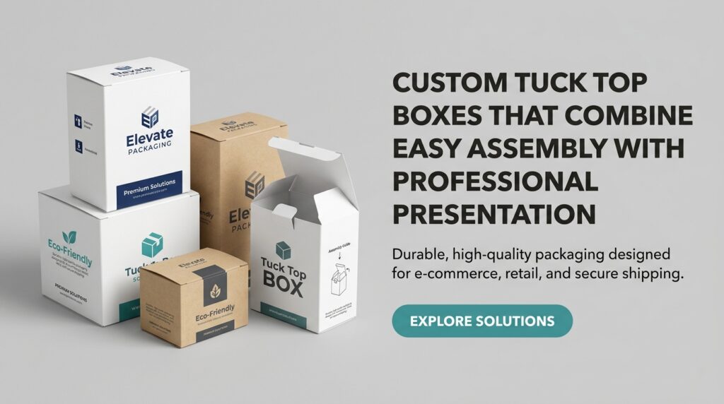 Custom Tuck Top Boxes