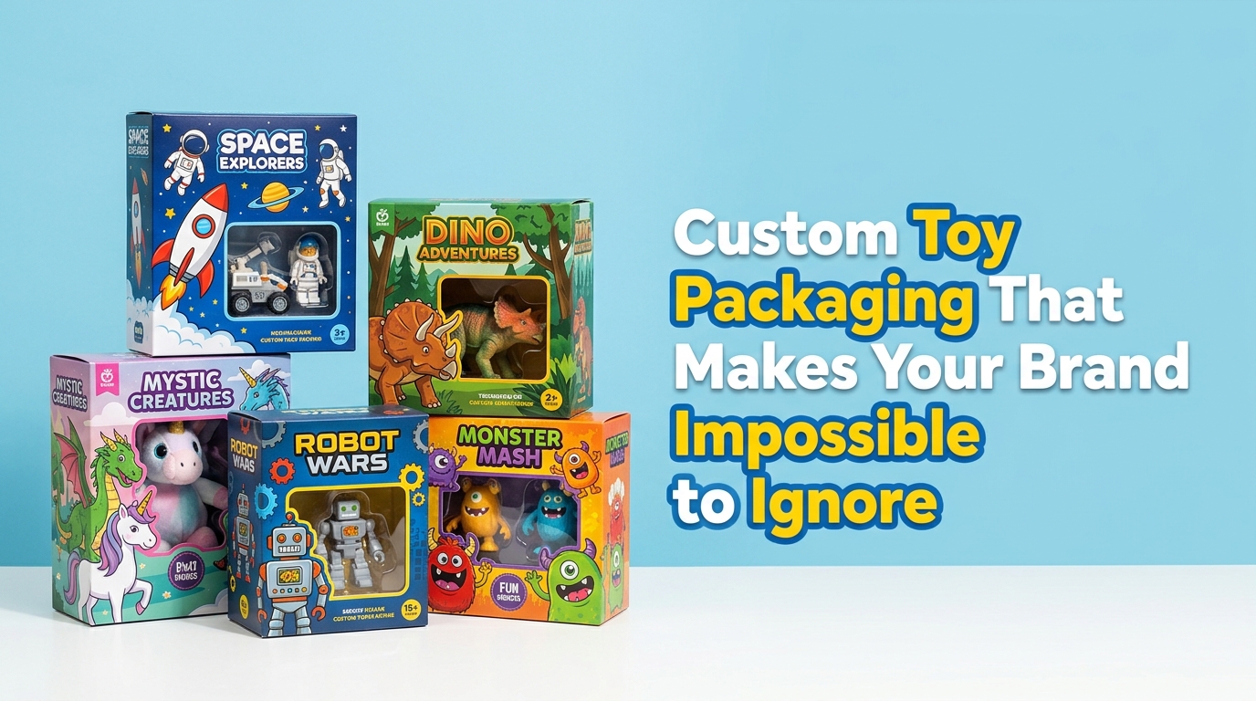 Custom Toy Packaging That Makes Your Brand Impossible to Ignore