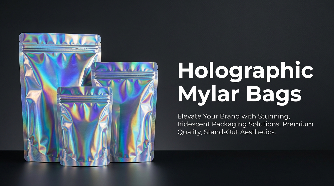 holographic mylar bags
