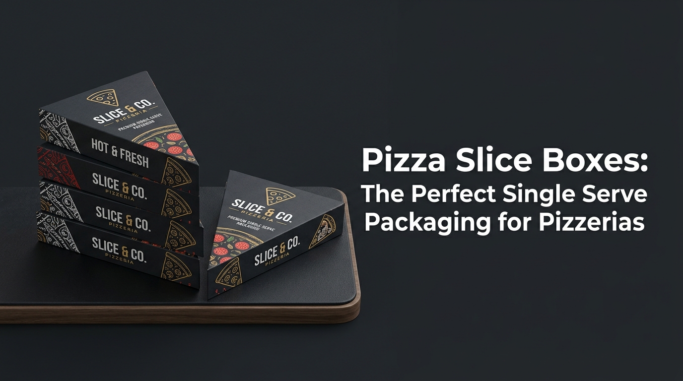 Pizza Slice Boxes: The Perfect Single Serve Packaging for Pizzerias