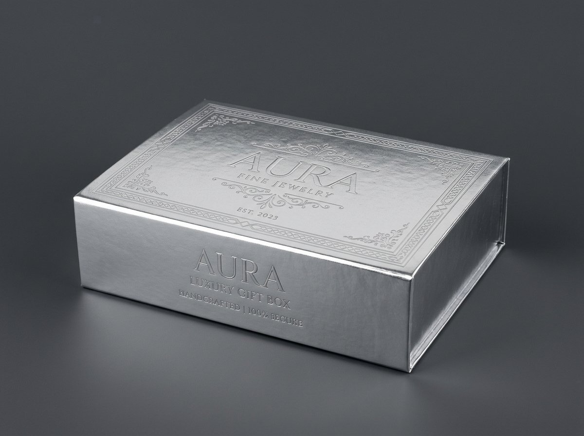 Silver Foil Boxes