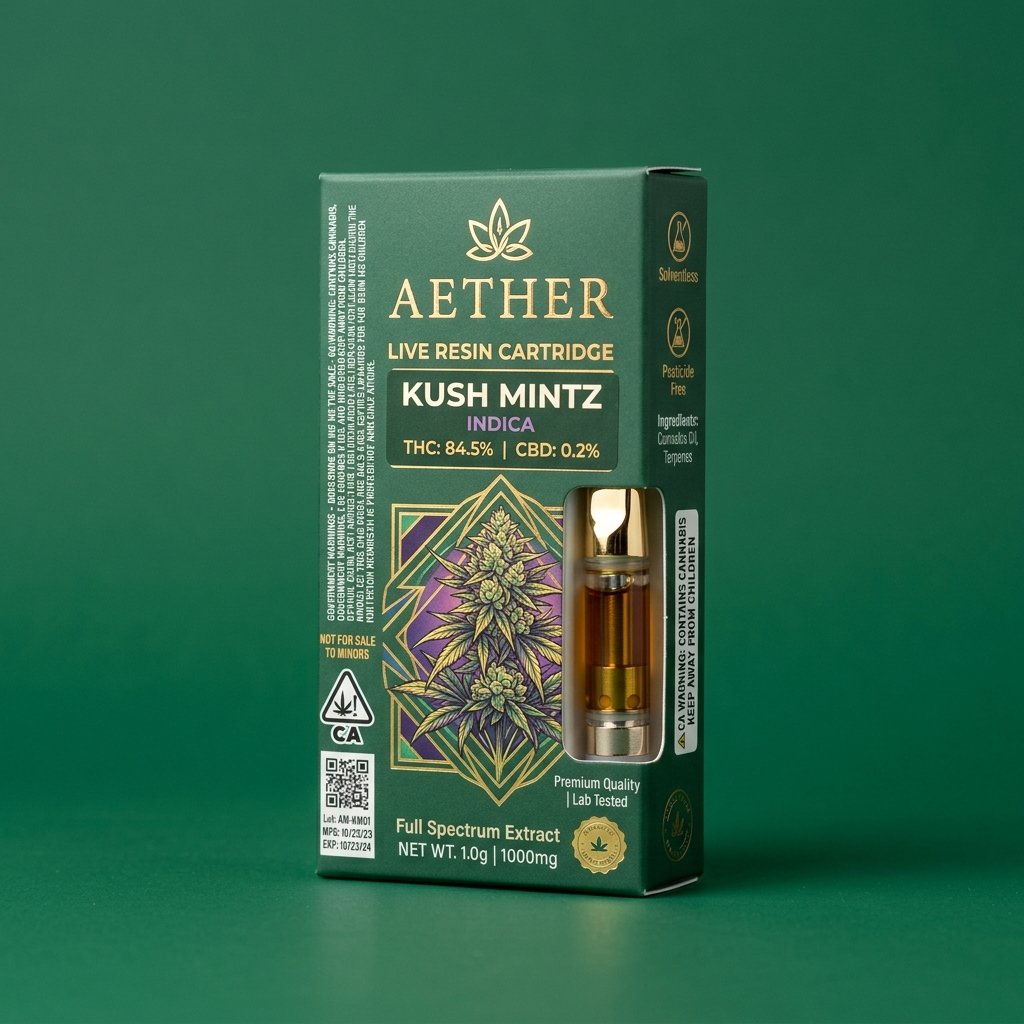 Vape Cartridge Boxes